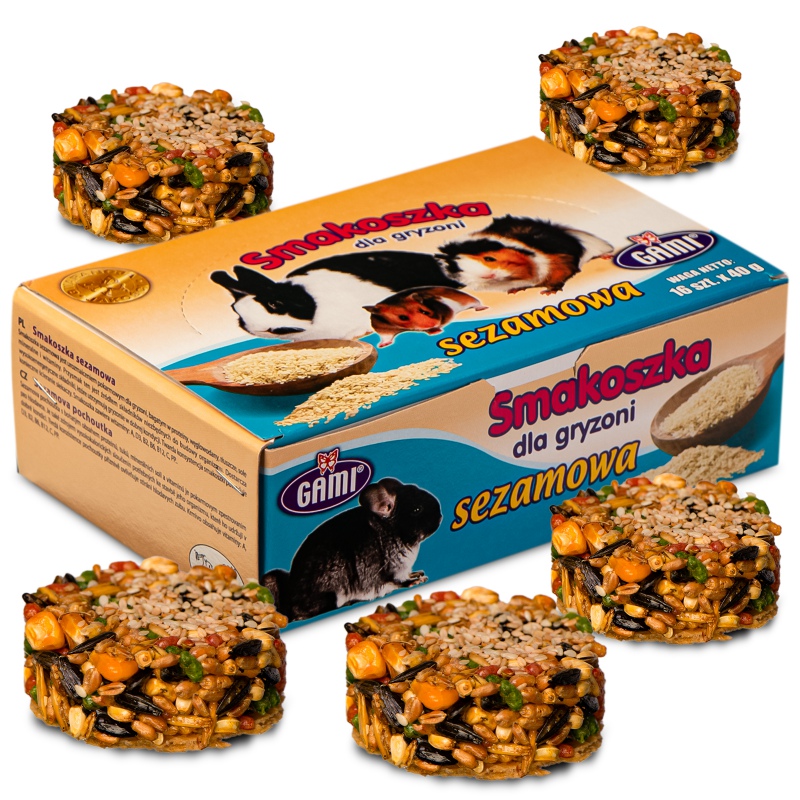 Gami Sesame Treat Cookies for Rodents