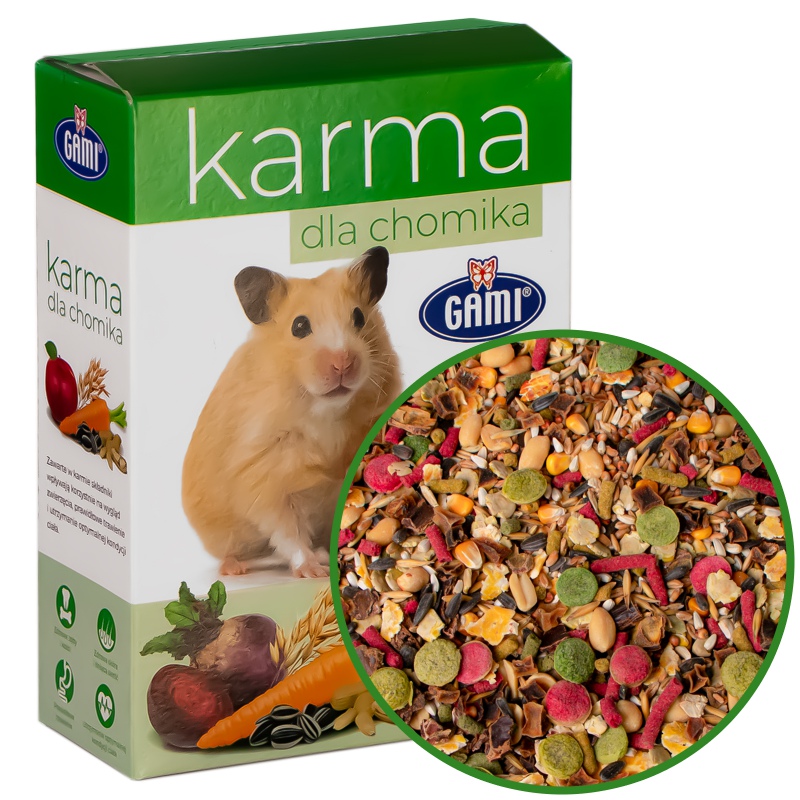 Comida Gami para hámster 500g