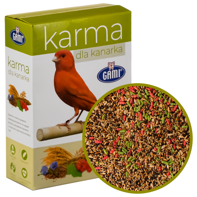 Gami karma til kanarifugler 500g