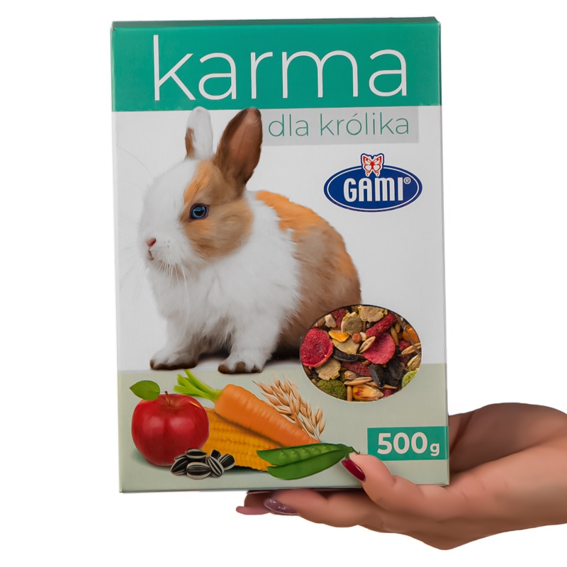 Gami fôr til kanin 500g