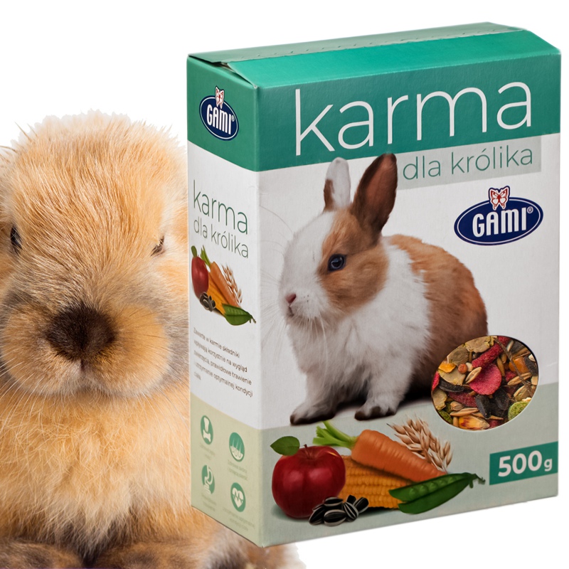 Gami Rabbit Food 500g Packaging