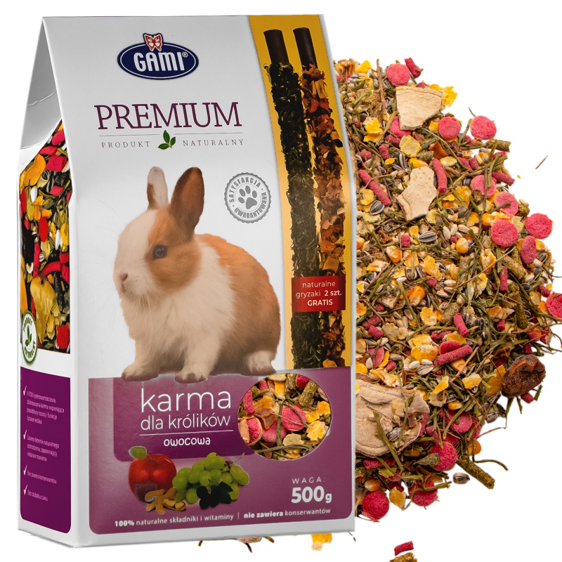 Gami Premium - Aliment Fruité pour Lapin