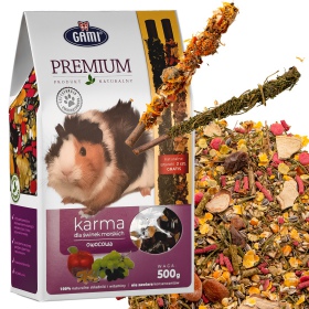 Gami Premium: Karma und Kolben für Meerschweinchen