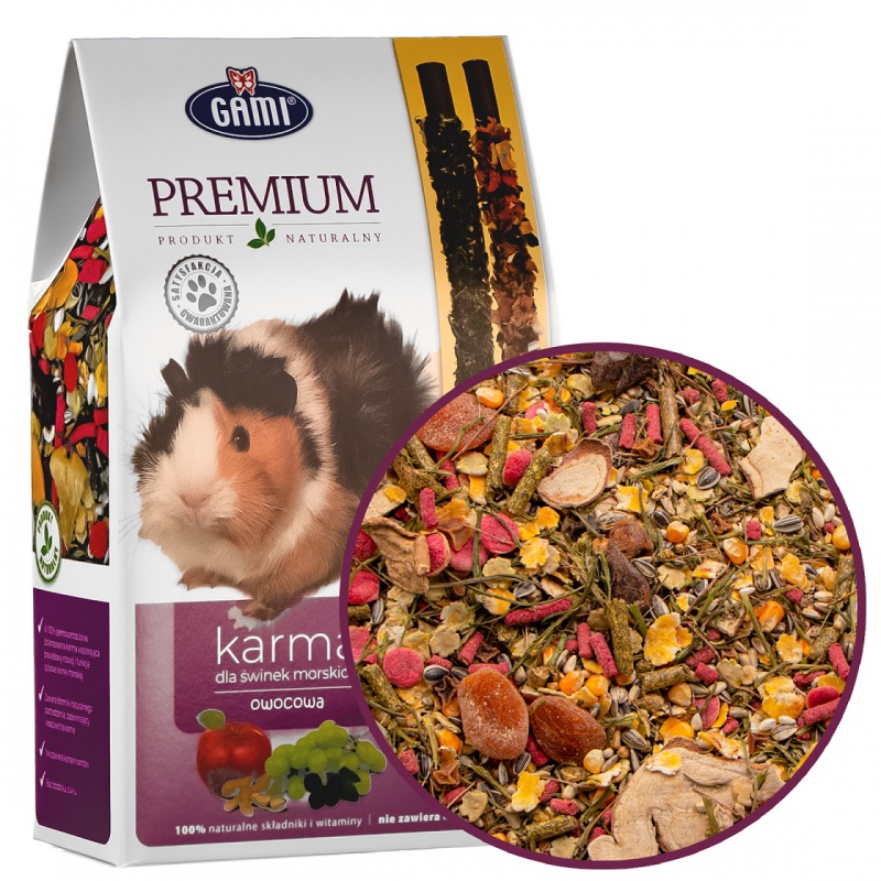 Gami Premium fruit feed for guinea pigs