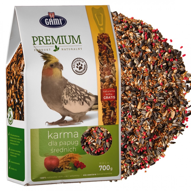 Gami Premium food for medium parrots