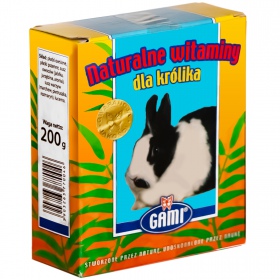 Gami natural vitamins for rabbits 200g