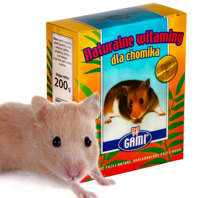 Gami Natuurlijke Vitamines voor Hamsters 200g