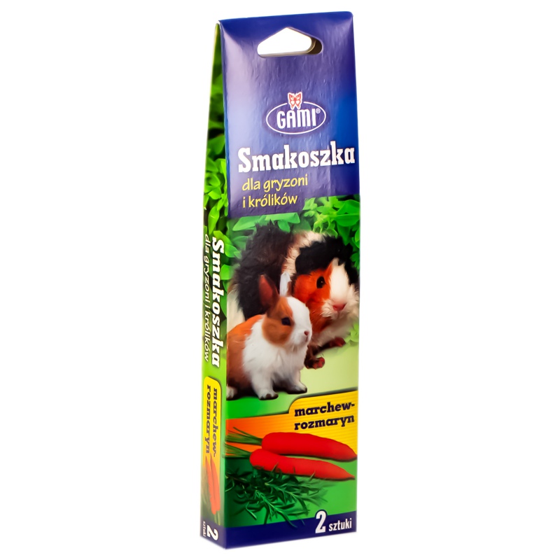 Gami Smakoszka vegetable snacks for rodents