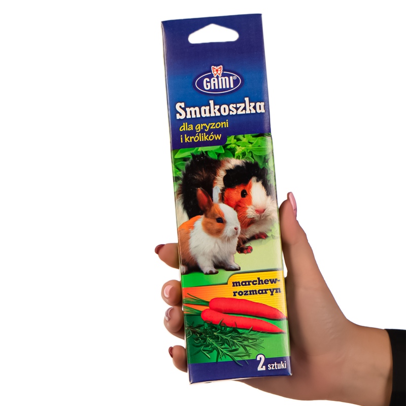 Gami Smakoszka vegetable snacks for rodents