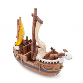 Decoração Barco Pirata para Aquário 15cm