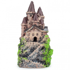 Aquariumdecoratie kasteel 13 cm van Happet