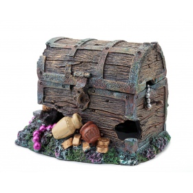 Happet aquarium treasure chest decoration