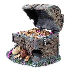 Happet aquarium treasure chest decoration