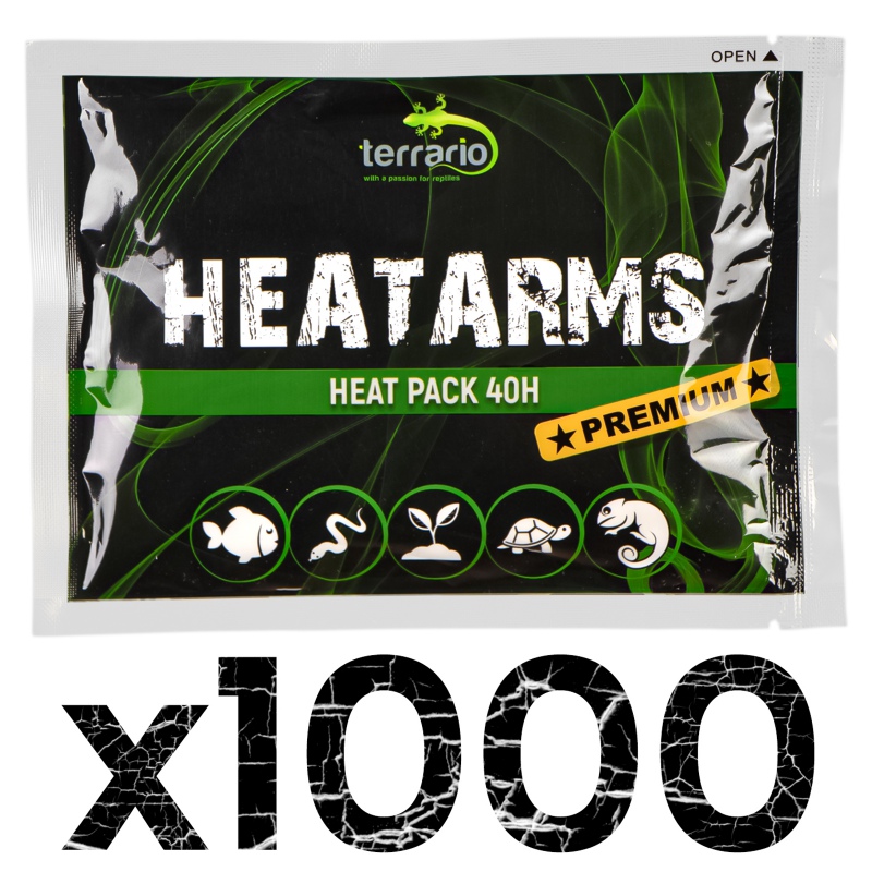 Terrario Heatarms Heat Pack 40H - ogrzewacz do transportu zwierząt - 1000 sztuk