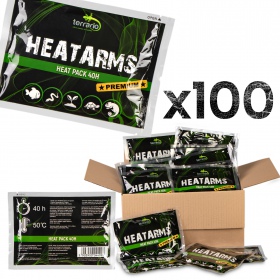 Terrario Heatarms Heat Pack 40h - ogrzewacz do transportu zwierząt - 100 sztuk