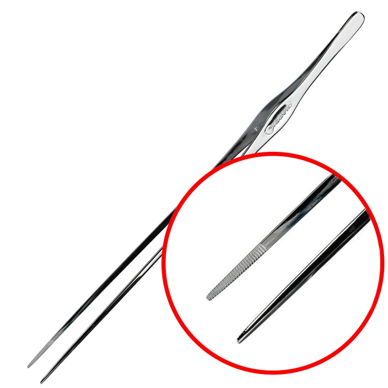 Aquapro - straight tweezers 45cm