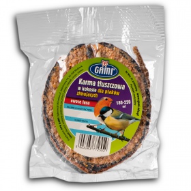 Gami Coco con frutas para aves silvestres