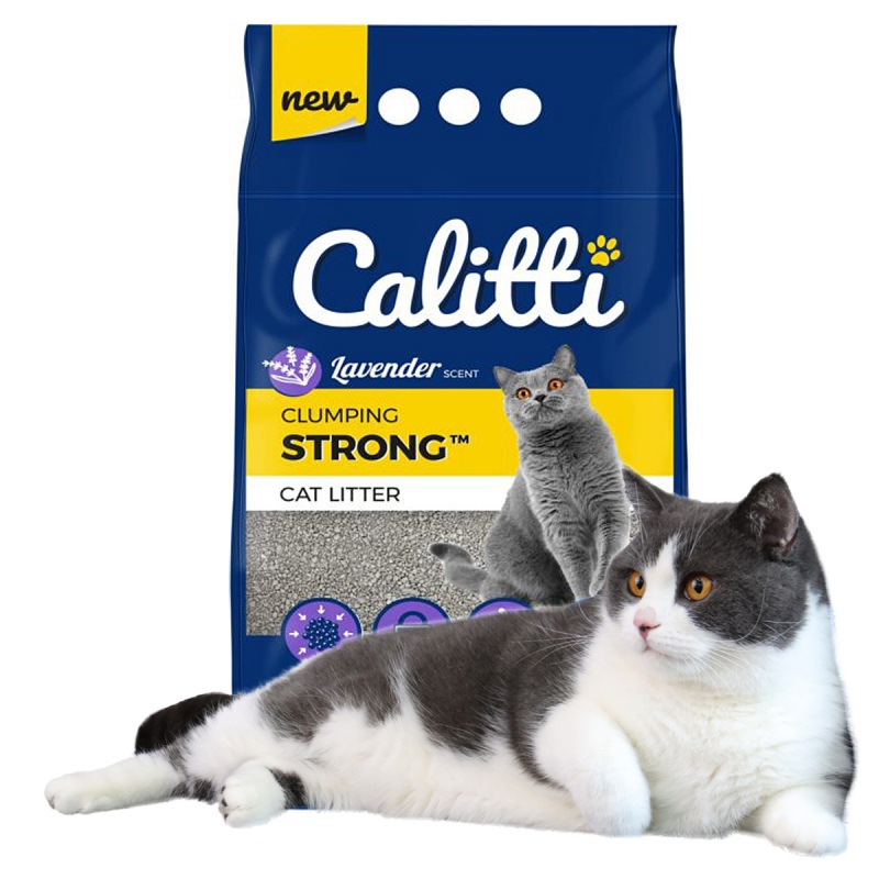 Calitti STRONG Lavendel kattenbakvulling