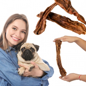 Soft beef meat treats for dogs