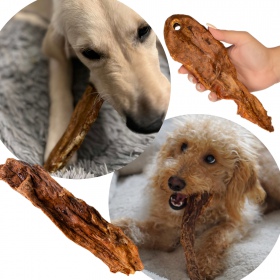 Soft beef meat treats for dogs