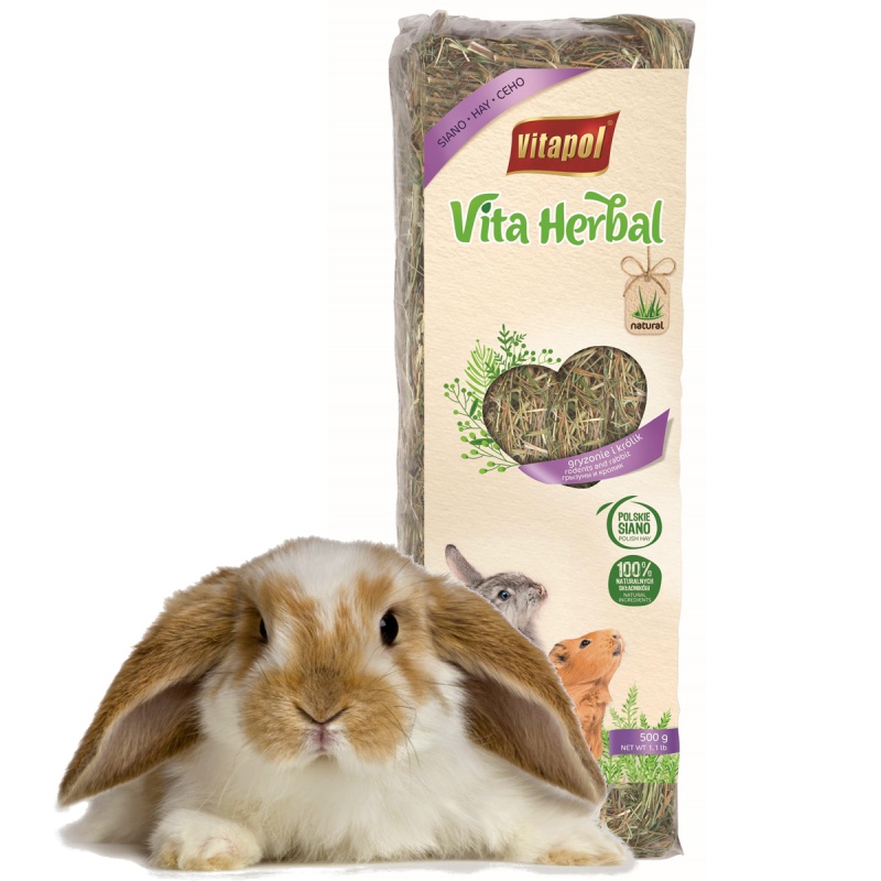 Vitapol VitaHerbal - Heno para roedores 500g