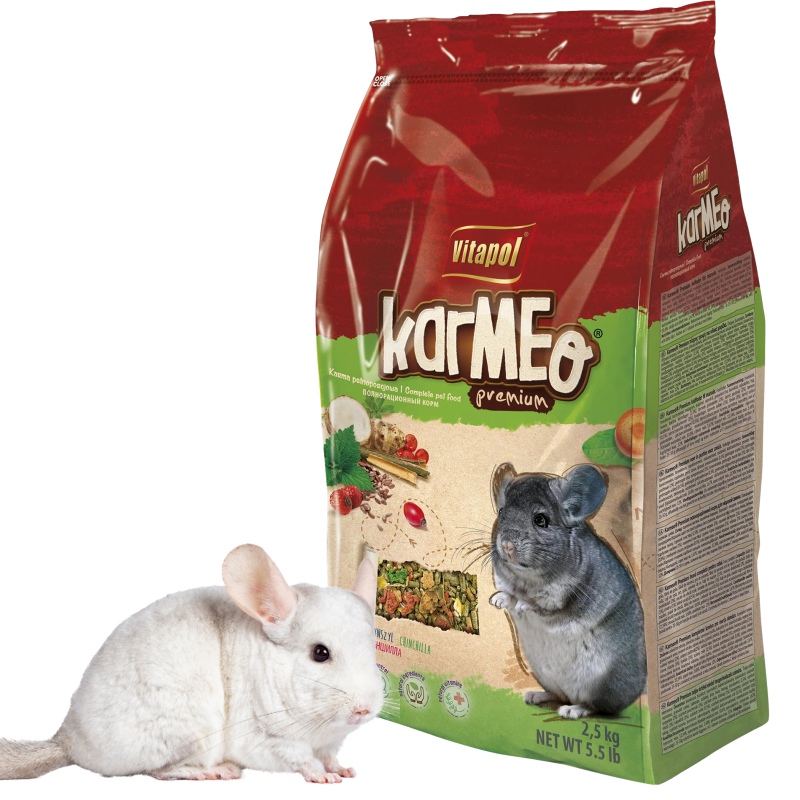 Vitapol Karmeo Premium 2,5kg para chinchillas