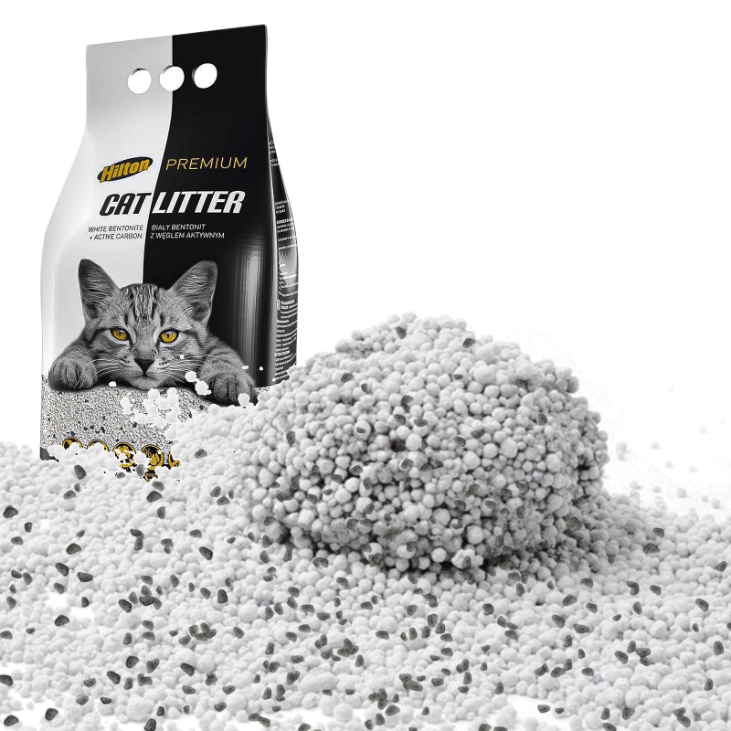 Areia para Gato Hilton Cat Litter com carvão