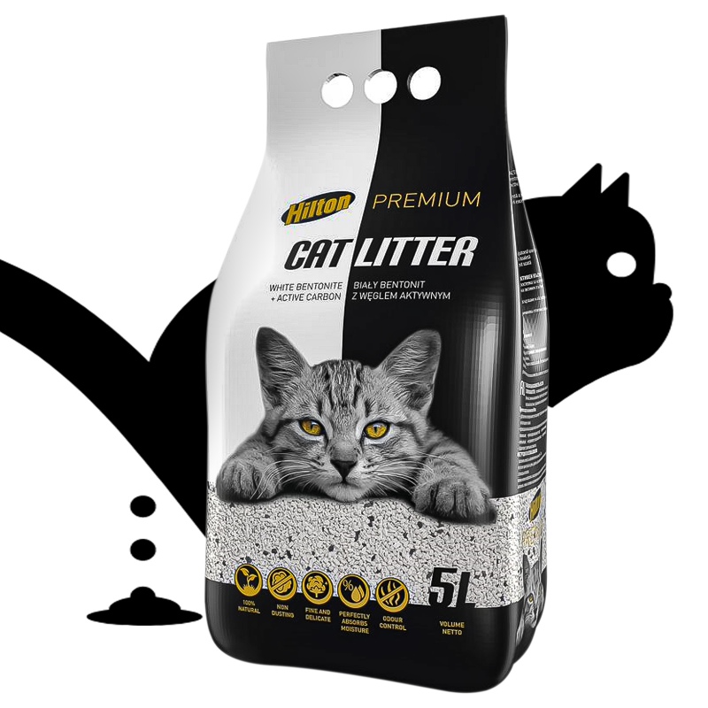 Hilton Arena para Gatos Carbono 5L