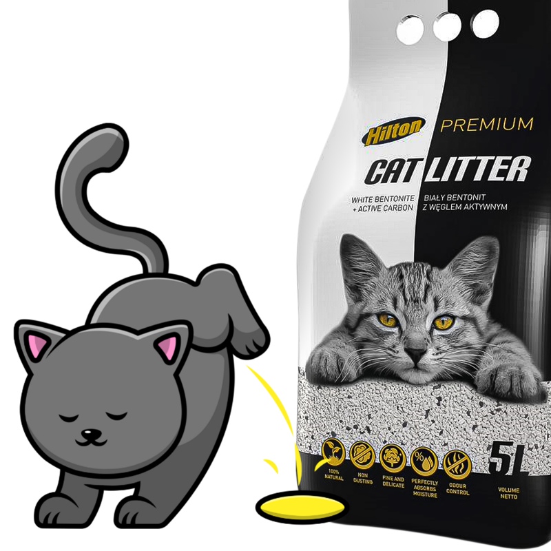 Hilton Cat Litter Carbon 5l