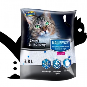 Hilton Cat Litter Silicone - żwirek silikonowy dla kota 3,8l