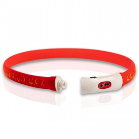 Collier lumineux LED Hilton Flash ROUGE