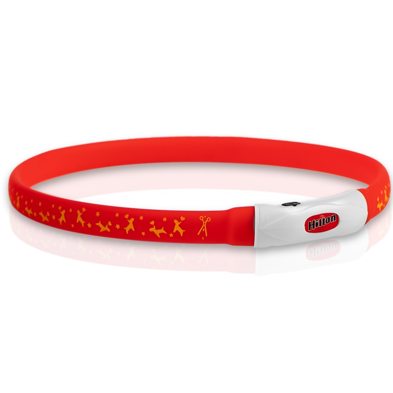 Collar Flash Hilton ROJO para perros