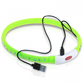 Hilton Flash Collar GREEN voor honden