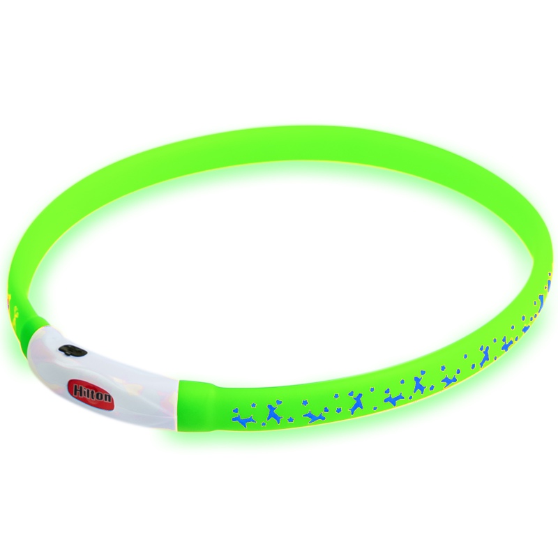 Collier lumineux LED Hilton Flash COLLAR VERT