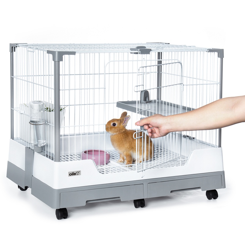 OiiBO Rabbit Cage SR0081 - klatka dla królika 83x55x66cm