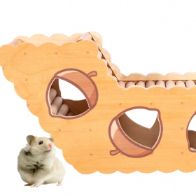 OiiBO Wooden House for small rodents