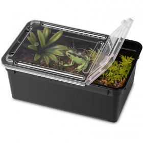 Terrario Reptiland Black - plastterrarium