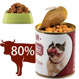 Bufi Karma for Premium Dogs - 80% Beef