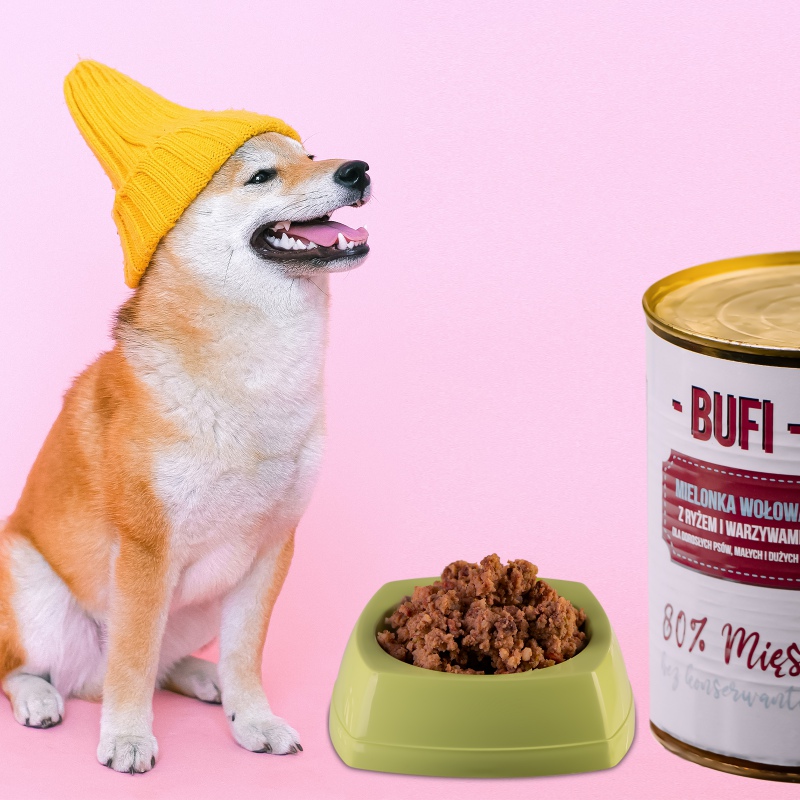 Bufi Karma for Premium Dogs - 80% Beef