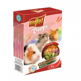 Vitapol Dropsy dla Gryzoni Mix 75g