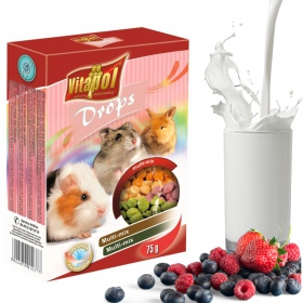 Vitapol Dropsy dla Gryzoni Mix 75g