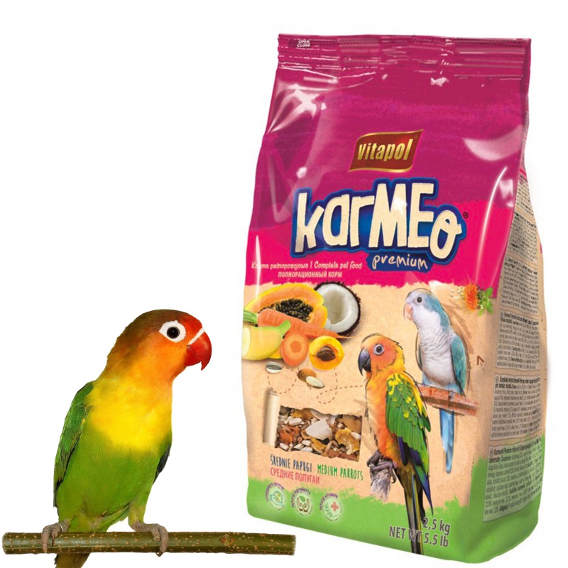 Vitapol Karmeo Premium 2,5kg pour perroquets