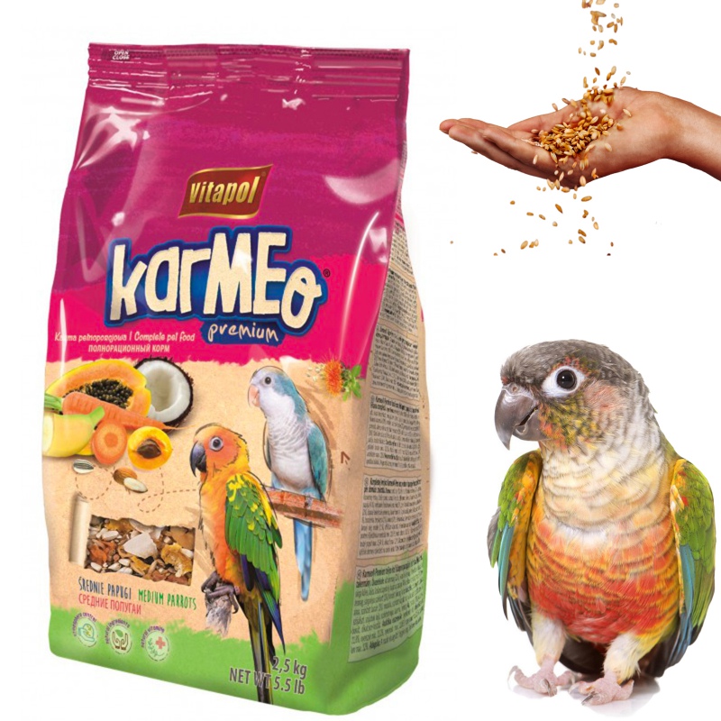 Vitapol Karmeo Premium 2,5kg pour perroquets