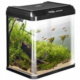 Kruger Meier Como 7L Aquarium Set in Black