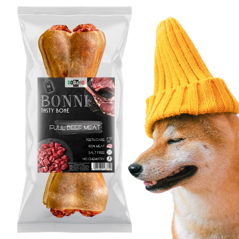 Dogario Bonni Tasty Bone M - gryzak gulasz wołowy