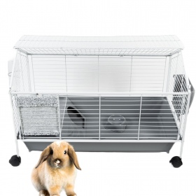 OiiBO SR0091 rabbit cage with run