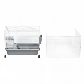 OiiBO SR0091 rabbit cage with run