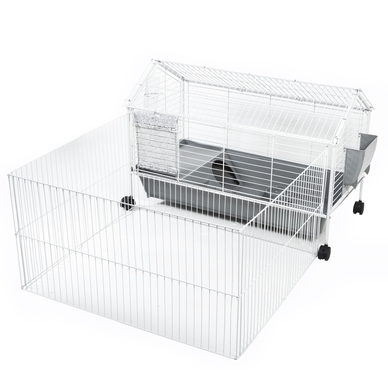 OiiBO SR0091 rabbit cage with run