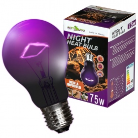 Repti-Zoo Nacht Verwarmingslamp 75W