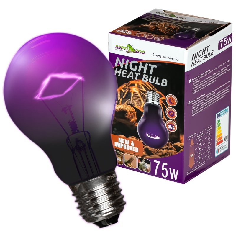 Repti-Zoo Night Heat Bulb 75W